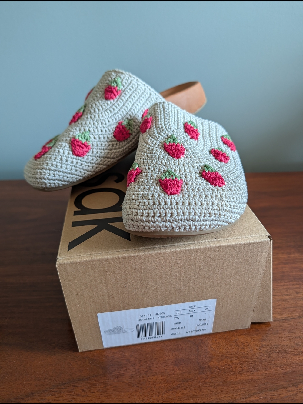 The Sak Strawberry Mules